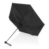 19,5“manueller Super-Mini-Schirm aus Aware™ rPET 190T Pongee schwarz | ohne Werbeanbringung | Nicht verfügbar | Nicht verfügbar