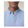 POD Stanley&Stella - Stanley Oxford Shirt blau | 3XL | DTF Linke Brust