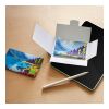 POLYCLEAN rPET Displaytuch im Papieretui, All-Inclusive-Paket  ohne Werbeanbringung | 20 x 20 cm