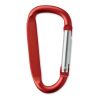 Karabinerhaken Aluminium rot