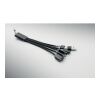 3in1 Ladekabel schwarz