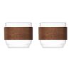 Kaffeegläser-Set holzfarben