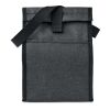 Lunch-Tasche 600D RPET schwarz | ohne Werbeanbringung | Nicht verfügbar | Nicht verfügbar | Nicht verfügbar