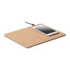 Mousepad mit Ladestation 10W beige | ohne Werbeanbringung | Nicht verfügbar | Nicht verfügbar