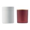 Kerze im Glas 120 g bordeaux | ohne Werbeanbringung | Nicht verfügbar | Nicht verfügbar