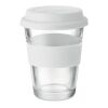 Glas Becher 350 ml weiß