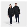 Rock Damen-Softshellparka schwarz | XL