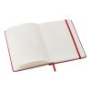 Notizbuch aus PU Brigitta Rot | ohne Werbeanbringung | Nicht verfügbar | Nicht verfügbar