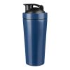 Einwandige Trinkflasche aus recyceltem Edelstahl (750 ml) Orla Kobaltblau