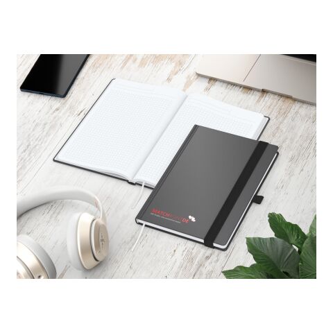 Notizbuch Vision-Book White Bestseller inkl. Siebdruck-Digital Anthrazit | A5 | ohne Werbeanbringung