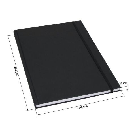 Notizbuch &quot;Note&quot; A4 weiß | ohne Werbeanbringung | Nicht verfügbar | Nicht verfügbar