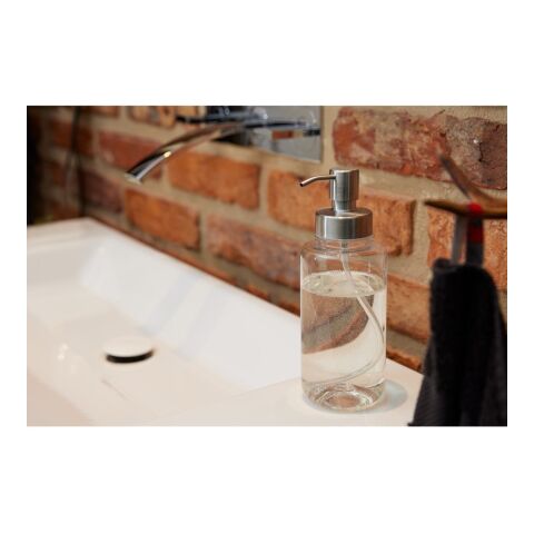 Seifenspender &quot;Superior&quot;, 400 ml transparent | ohne Werbeanbringung | Nicht verfügbar | Nicht verfügbar