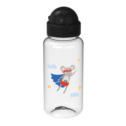 Trinkflasche &quot;Junior&quot;, 400 ml transparent blau | ohne Werbeanbringung | Nicht verfügbar | Nicht verfügbar