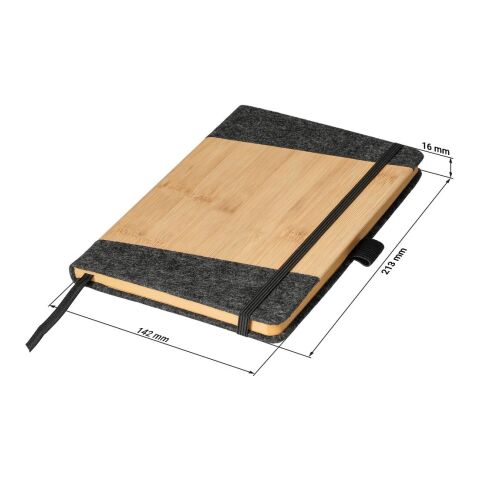 Notizbuch "Script", A5 grau | ohne Werbeanbringung | Nicht verfügbar | Nicht verfügbar