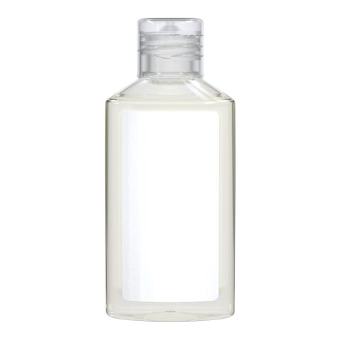 50 ml Flasche - Hände-Desinfektionsgel (DIN EN 1500) - Body Label Transparent | ohne Werbeanbringung