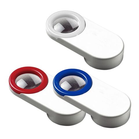 Magnet "Lupe" standard blau PS | ohne Werbeanbringung | Nicht verfügbar | Nicht verfügbar