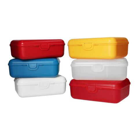 Vorratsdose &quot;School-Box&quot; deluxe, ohne Trennschale weiß | ohne Werbeanbringung | Nicht verfügbar | Nicht verfügbar