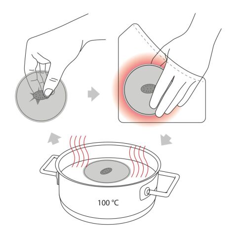 Gel-Wärmekissen &quot;Stern&quot; gelb | ohne Werbeanbringung | Nicht verfügbar | Nicht verfügbar