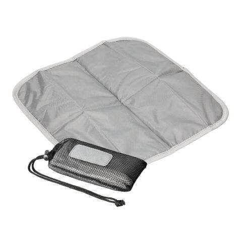 Sitzkissen "Ease" weiß/schwarz