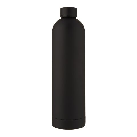 Spring 1 l Kupfer-Vakuum Isolierflasche Standard | schwarz | ohne Werbeanbringung | Nicht verfügbar | Nicht verfügbar