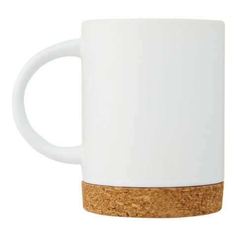 Neiva 425 ml Keramiktasse mit Korkboden Standard | weiß | ohne Werbeanbringung | Nicht verfügbar | Nicht verfügbar