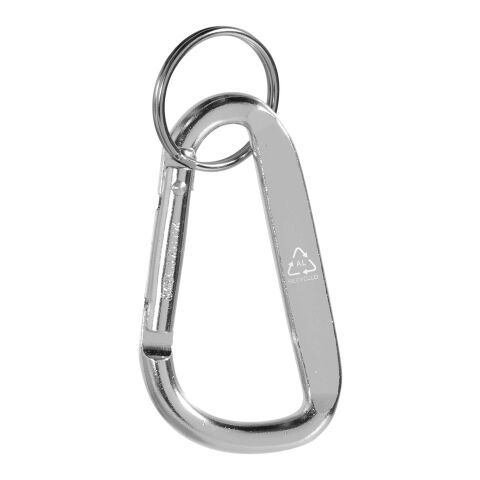 Timor Timor Karabiner Schlüsselanhänger aus recyceltem Aluminium silber