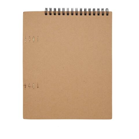 Doodle A5 Softcover Spiralnotizbuch mit Farbstiftset Standard | natur | ohne Werbeanbringung | Nicht verfügbar | Nicht verfügbar