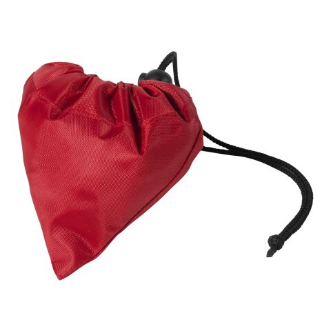 Bungalow faltbare Polyester Tragetasche Standard | rot | ohne Werbeanbringung | Nicht verfügbar | Nicht verfügbar | Nicht verfügbar