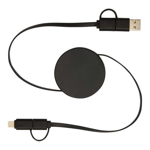 Citala 90 cm 5-in-1 Kabel aus recyceltem Kunststoff für Datenübertragung und 40W Schnellladung Standard | schwarz | ohne Werbeanbringung | Nicht verfügbar | Nicht verfügbar