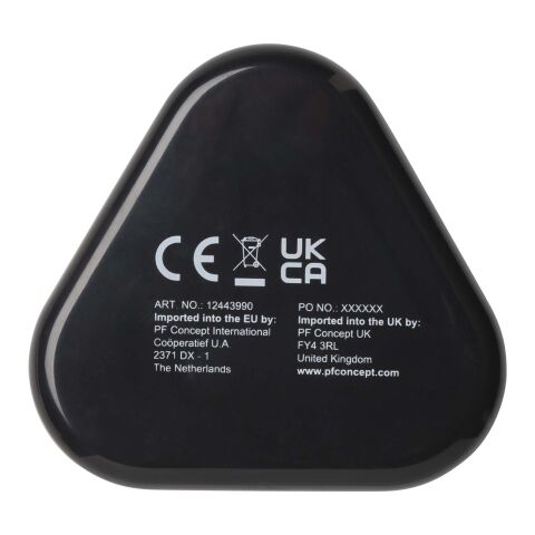 Rebel Ohrhörer mit Aufbewahrungsbox aus recyceltem Kunststoff Standard | Schwarz | ohne Werbeanbringung | Nicht verfügbar | Nicht verfügbar