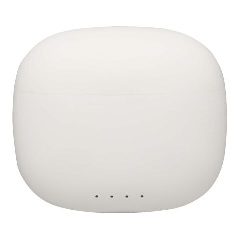 Alterf True Wireless Bluetooth® Headset aus recyceltem Kunststoff mit Silikon-Ohrstöpseln Standard | weiss | ohne Werbeanbringung | Nicht verfügbar | Nicht verfügbar