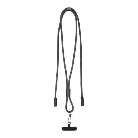 SMART 65W RPET Ladekabel mit Lanyard schwarz
