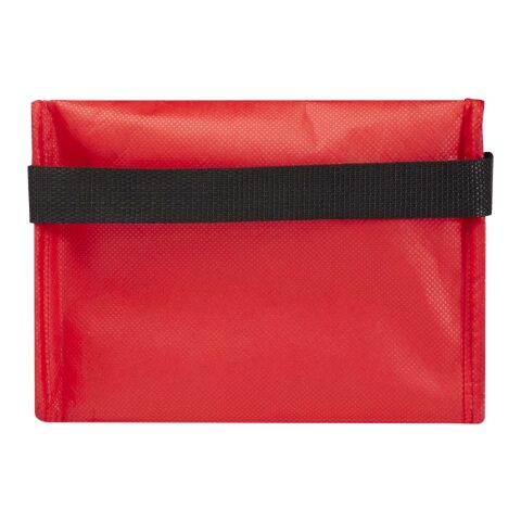 Spectrum Kühltasche aus recyceltem GRS Non Woven für 6 Dosen 4 L Standard | transparent rot | ohne Werbeanbringung | Nicht verfügbar | Nicht verfügbar