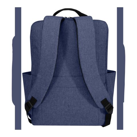 Libra 15" Laptop-Rucksack aus recyceltem GRS-Material 15 L navy