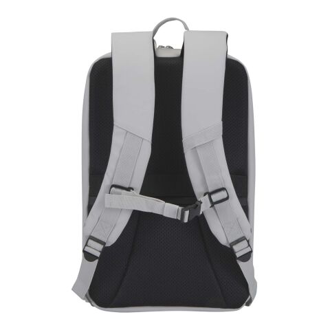 SMART 15" GRS Laptop-Rucksack aus recyceltem Material, 18 l hellgrau