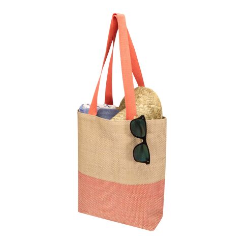 Rhythm Strohpapier Tragetasche, 10 l Brick