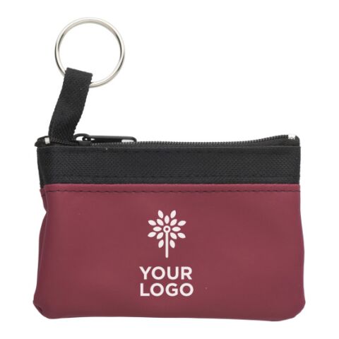 Schlüsseletui &#039;Zip&#039; aus PU/Nylon Blau | ohne Werbeanbringung | Nicht verfügbar | Nicht verfügbar