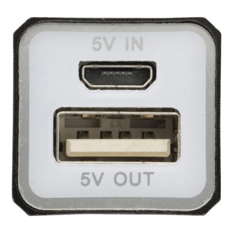 Powerbank 'Highline' aus Aluminium Schwarz | ohne Werbeanbringung | Nicht verfügbar | Nicht verfügbar