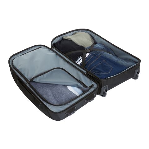 Halfar Roll-Reisetasche HASHTAG schwarz | ohne Werbeanbringung