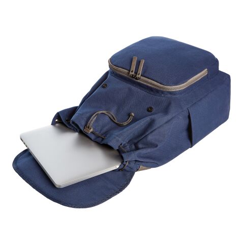 Halfar Notebook-Rucksack COUNTRY marineblau | ohne Werbeanbringung