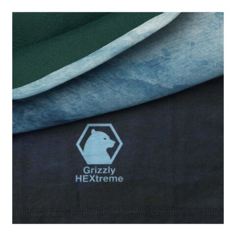 Lara Sublimation-Multi-Schal mit Fleece-Schicht und Säumen waldgrün | Nicht verfügbar | Sublimation | Vorderseite | 250 mm x 500 mm