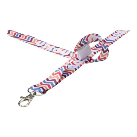 Neve Sublimation Lanyard für mit Loop weiss | 20mm | ohne Werbeanbringung | Nicht verfügbar | Nicht verfügbar