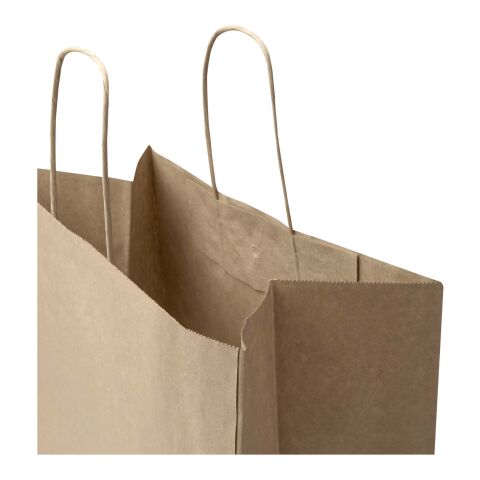 Kraft 80–90 g/m² Papiertasche mit Kordelgriffen – 32 × 17 × 39 cm Kraftpapier | ohne Werbeanbringung | Nicht verfügbar | Nicht verfügbar