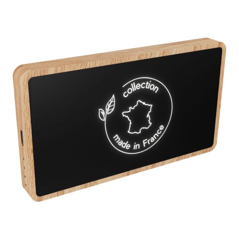 SCX.design P34 kabellose Powerbank aus Holz 5000 mAh  hellbraun | ohne Werbeanbringung | Nicht verfügbar | Nicht verfügbar