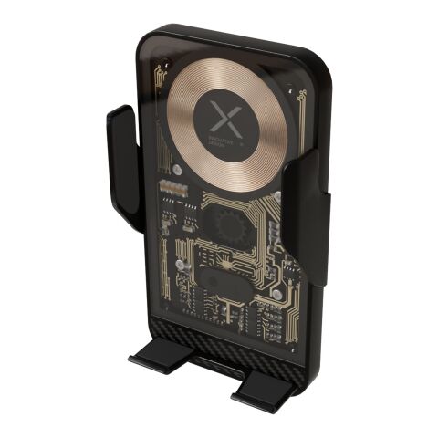 SCX.design V40 15W kabelloses Autoladegerät/Telefonhalterung Schwarz | ohne Werbeanbringung | Nicht verfügbar | Nicht verfügbar