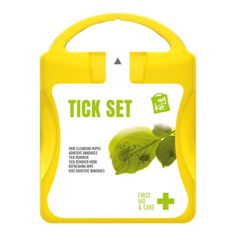 MyKit Zecken Set transparent gelb | Nicht verfügbar | ohne Werbeanbringung | Nicht verfügbar | Nicht verfügbar