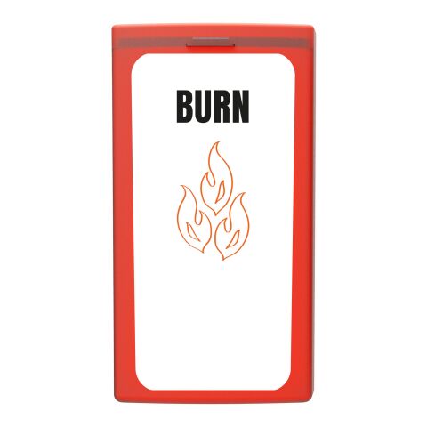 MiniKit Verbrennung rot | ohne Werbeanbringung | Nicht verfügbar | Nicht verfügbar