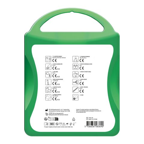 MyKit M Erste-Hilfe Premium transparent grün | Nicht verfügbar | ohne Werbeanbringung | Nicht verfügbar | Nicht verfügbar