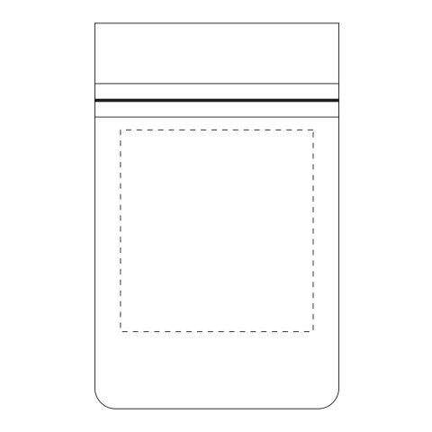 MiniKit Erste-Hilfe in Papierhülle Weiß | Digitaldruck | Vorderseite | 80 mm x 86 mm