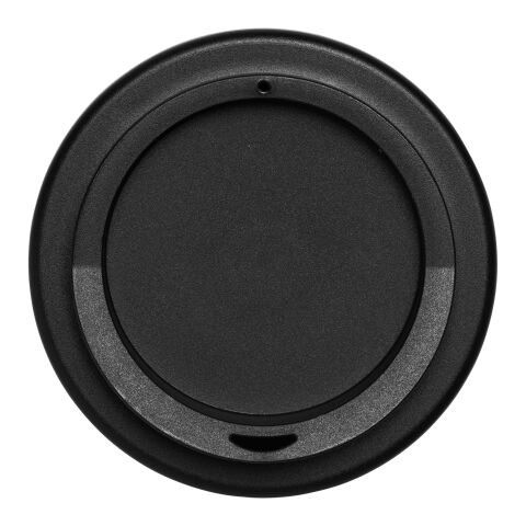 Americano® 350 ml Isolierbecher mit Schutzring und Schraubverschluss aquablau-schwarz | ohne Werbeanbringung | Nicht verfügbar | Nicht verfügbar